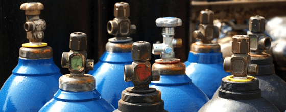 Заправка и обмен газовых баллонов с доставкой по Комсомольской и области